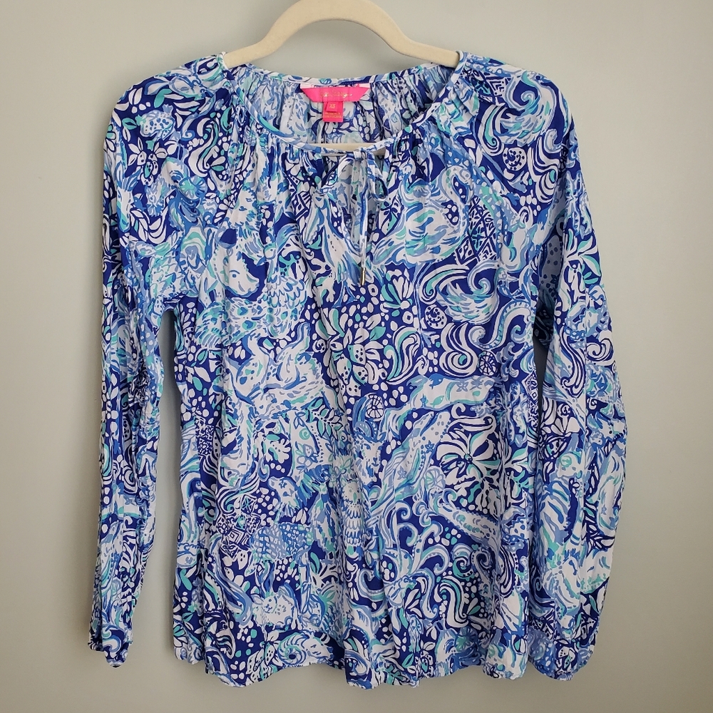 Lilly Pulitzer Womem’s Willa Top Size XS